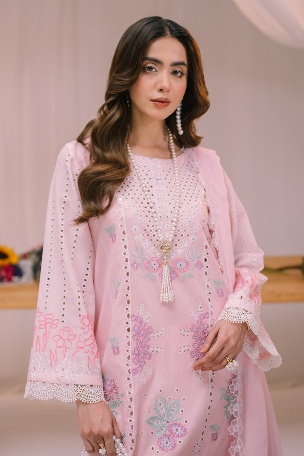 3 Piece - Embroidered Lawn Suit LFP1122