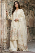 3 Piece - Premium Pure Sheesha Silk Embroidered Suit LFP1149