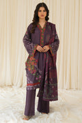 3 Piece - Embroidered Khaddar Suit U1001A (SO)