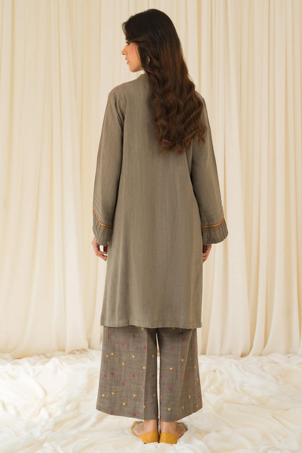 2 Piece - Slub Khaddar Suit P0881