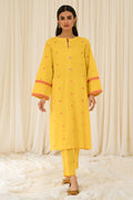2 Piece - Embroidered Dyed Cambric Suit P0797