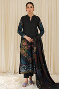 3 Piece - Embroidered Khaddar Suit U1001