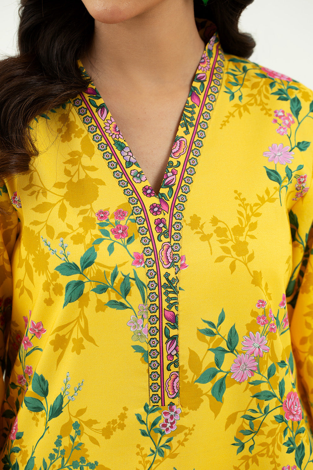 2 Piece - Digital Printed Lawn Suit P001214A