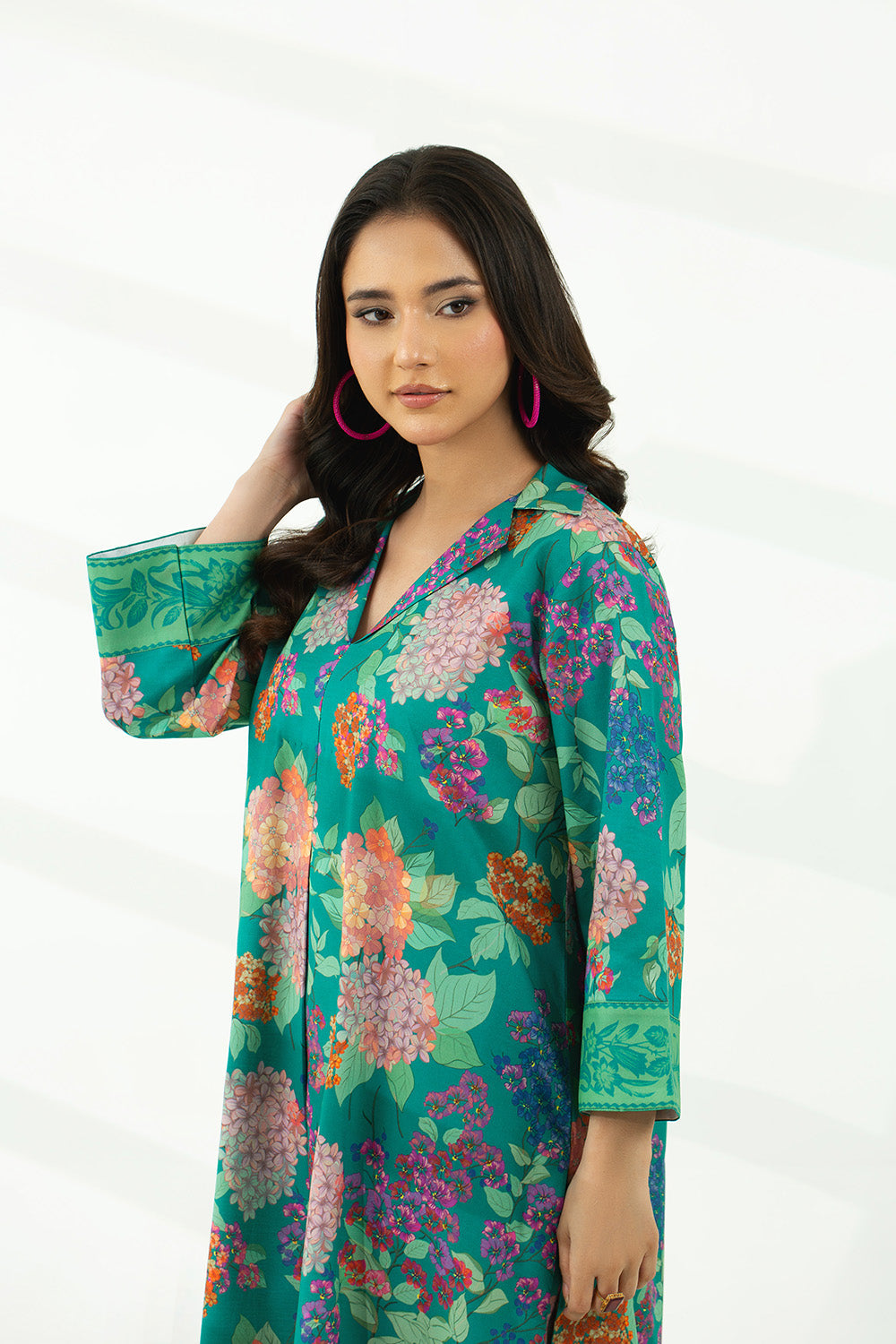 2 Piece - Digital Printed Lawn Suit P001215