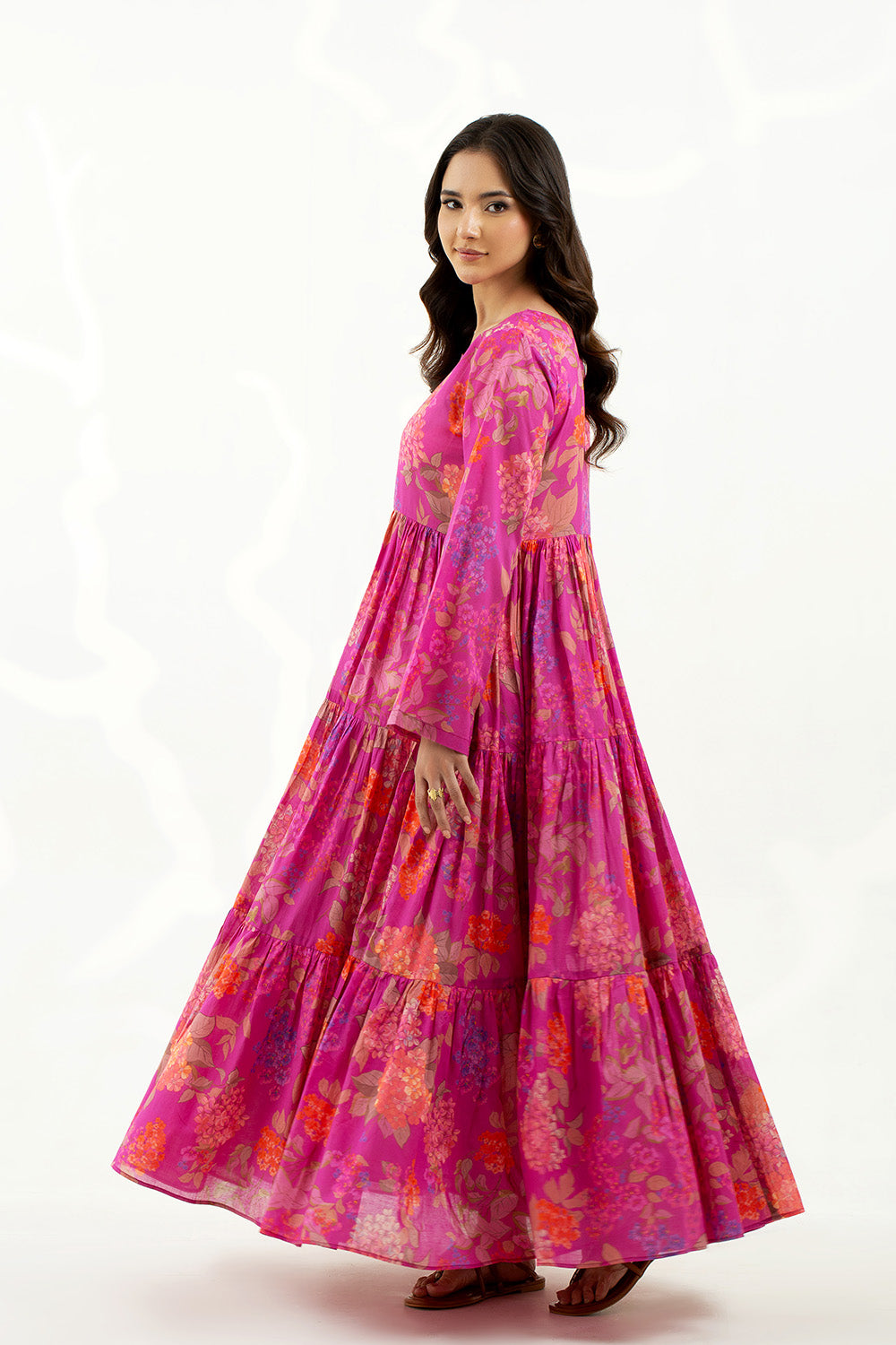 1 Piece - Digital Printed Lawn Shirt P001216