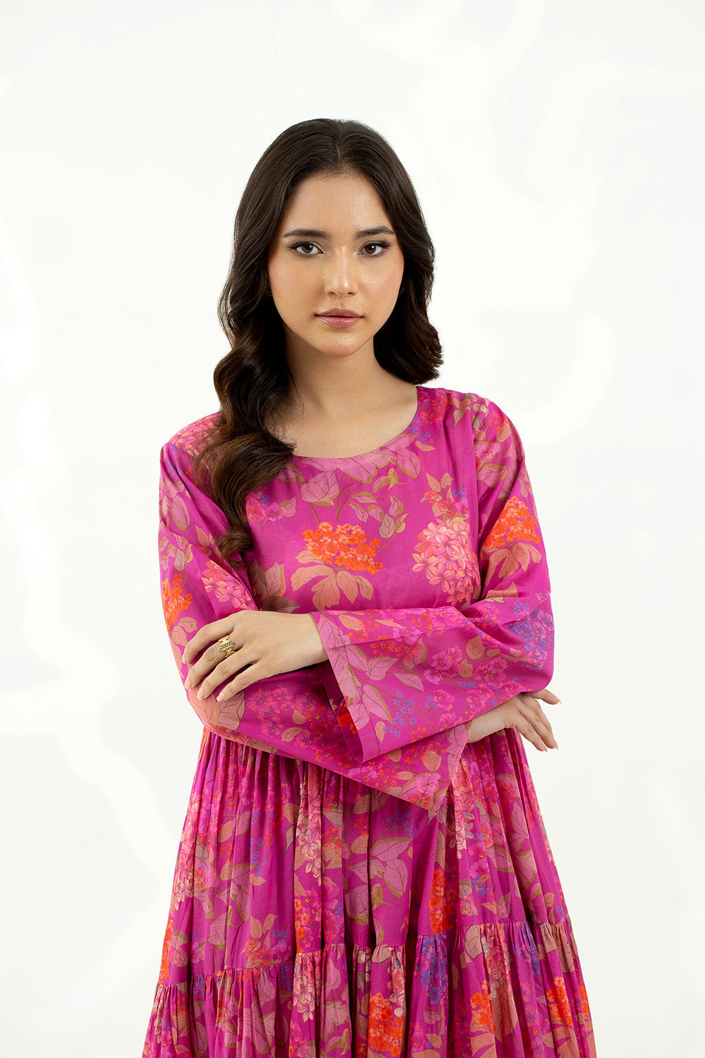 1 Piece - Digital Printed Lawn Shirt P001216
