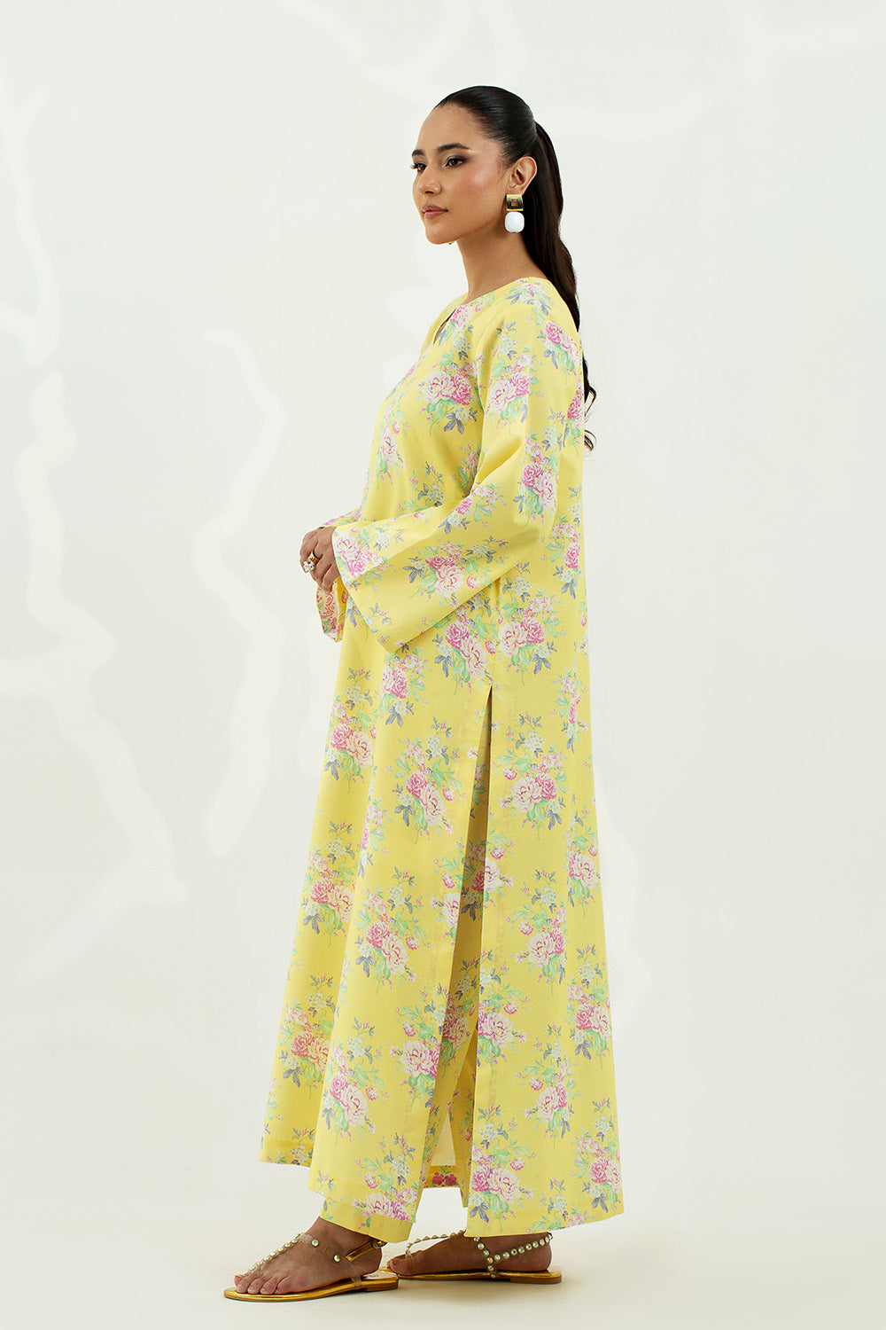 3 Piece - Digital Printed Lawn Suit P001218