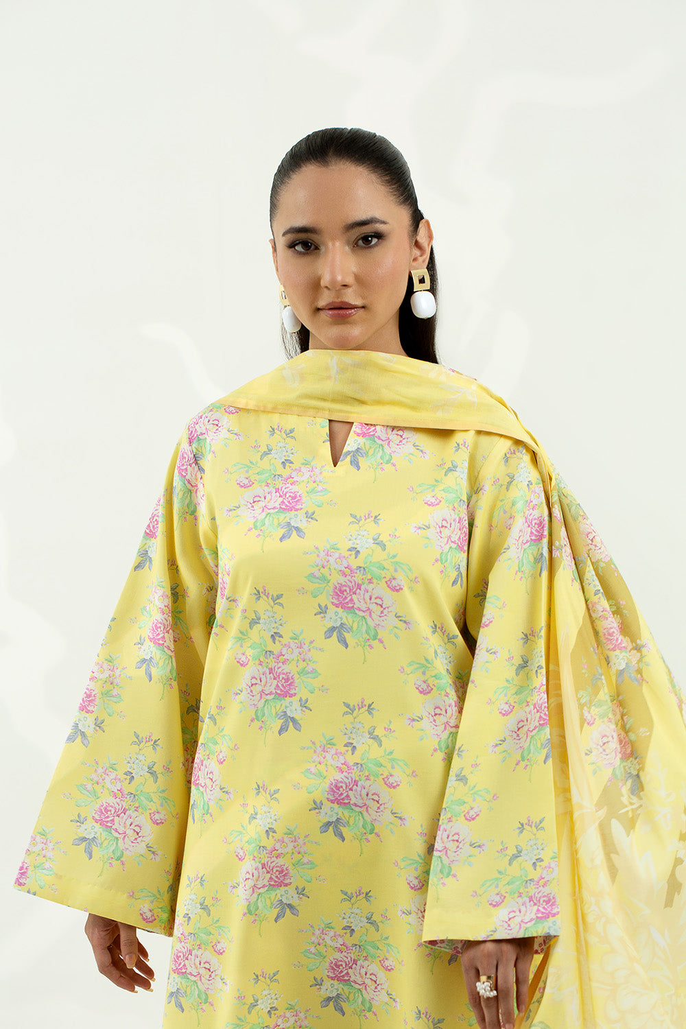 3 Piece - Digital Printed Lawn Suit P001218
