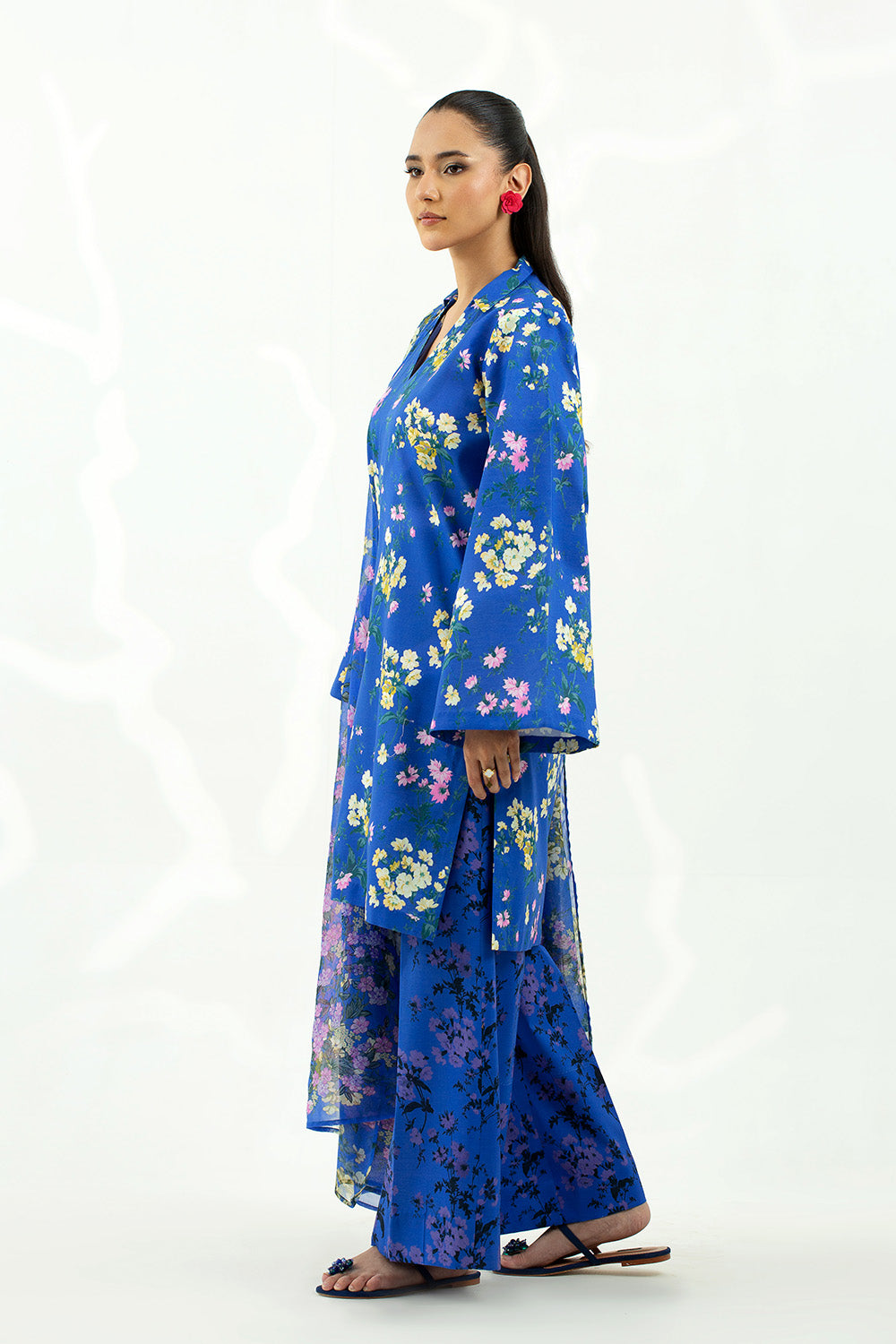 3 Piece - Digital Printed Lawn Suit P001211