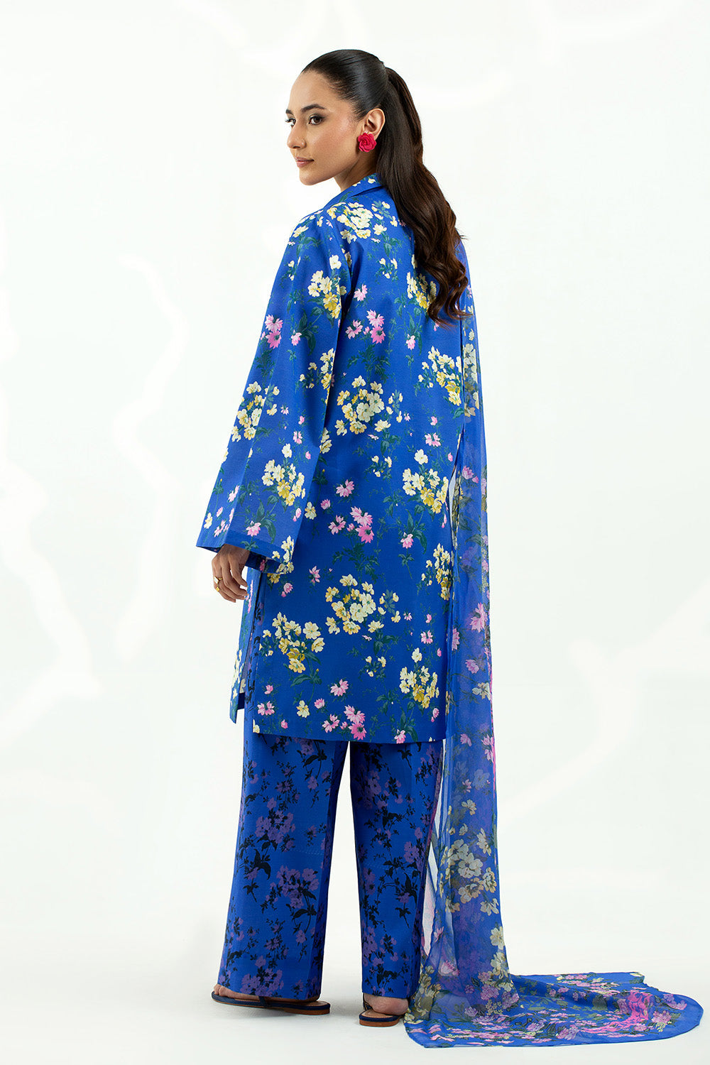 3 Piece - Digital Printed Lawn Suit P001211
