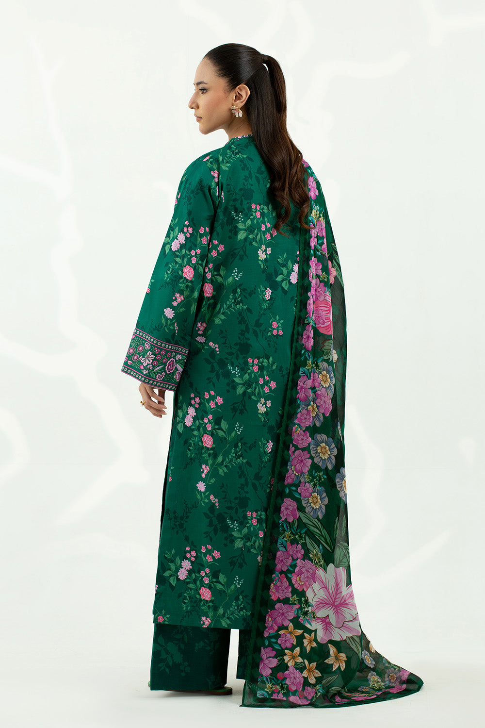 3 Piece - Digital Printed Lawn Suit P001213