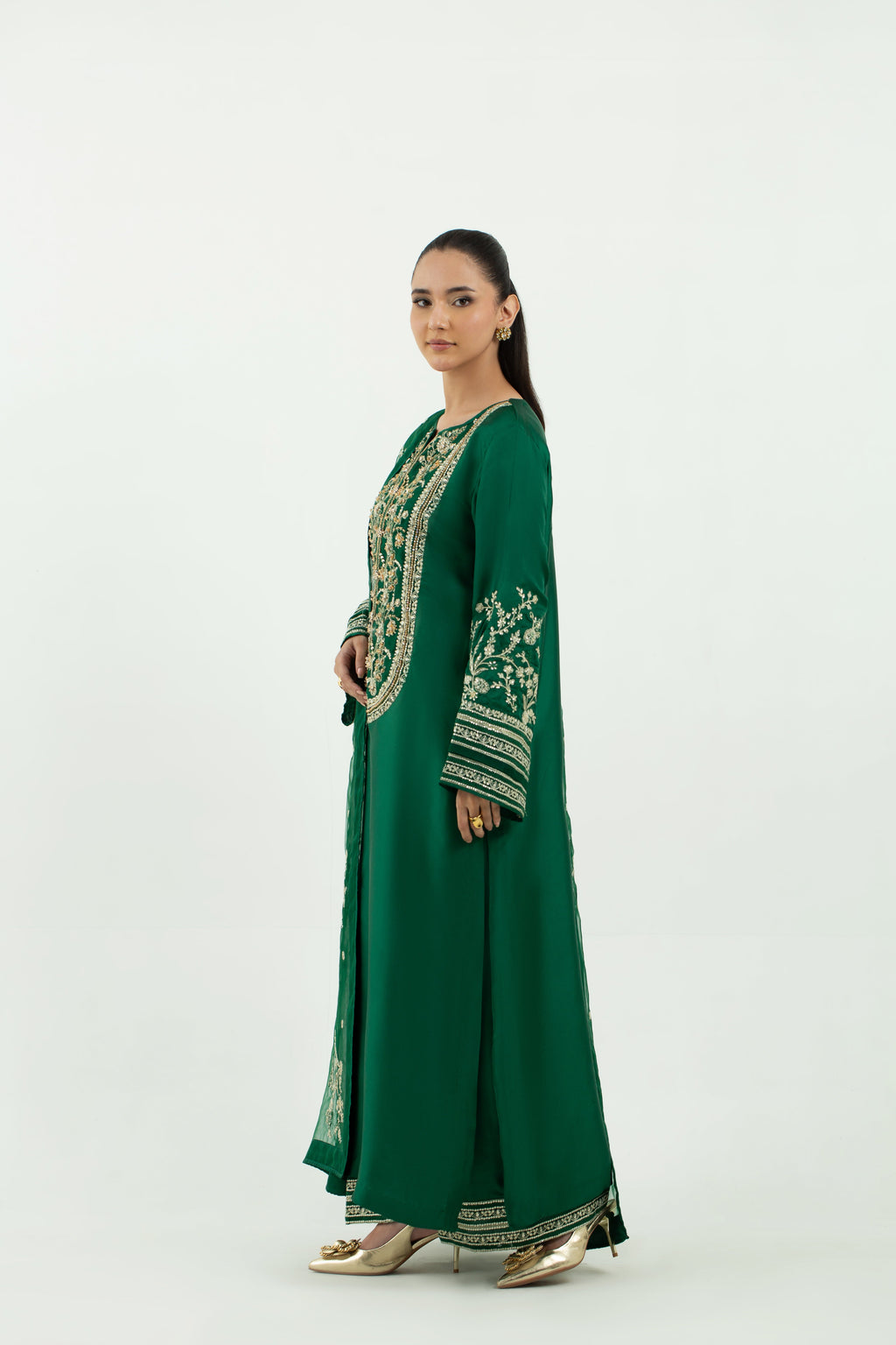 3 Piece - Premium Silk Suit LFP1135