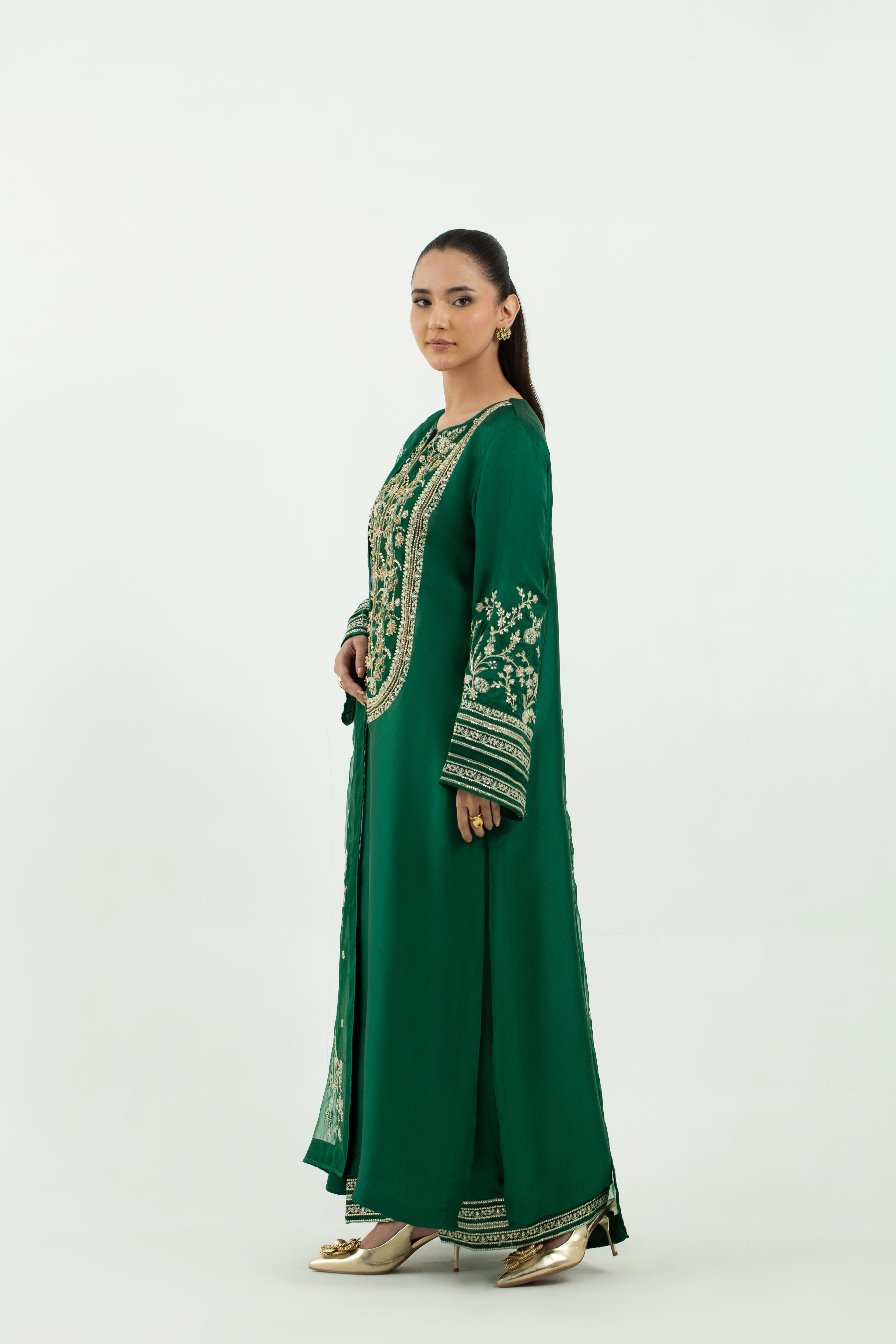 3 Piece - Premium Silk Suit LFP1135