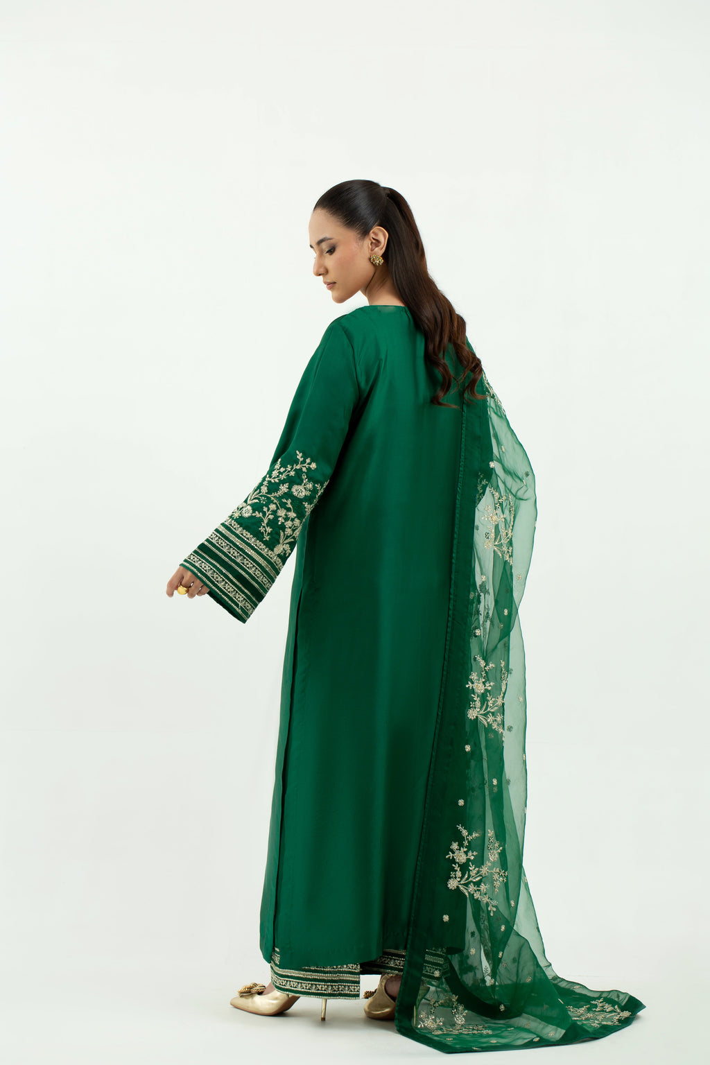 3 Piece - Premium Silk Suit LFP1135