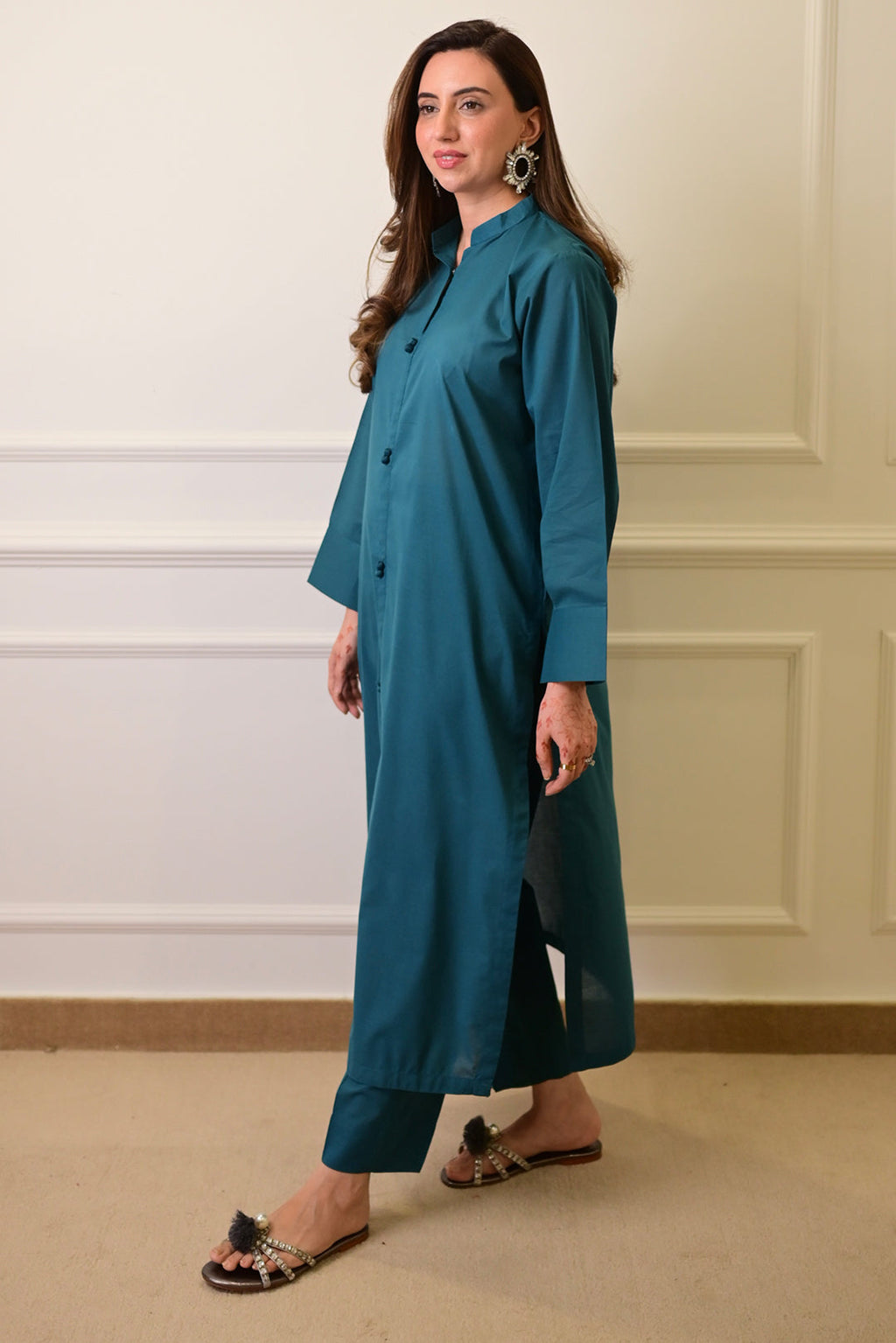 2 Piece - Lawn Suit CT00012 Zinc