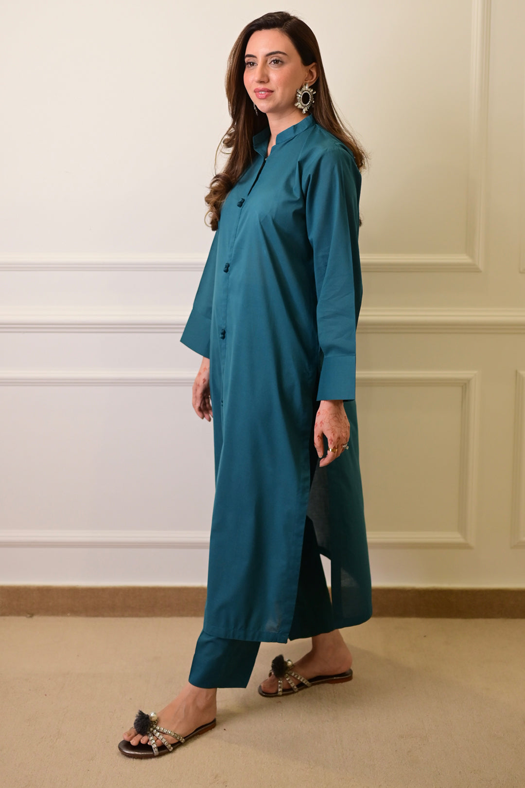 2 Piece - Lawn Suit CT00012 Zinc