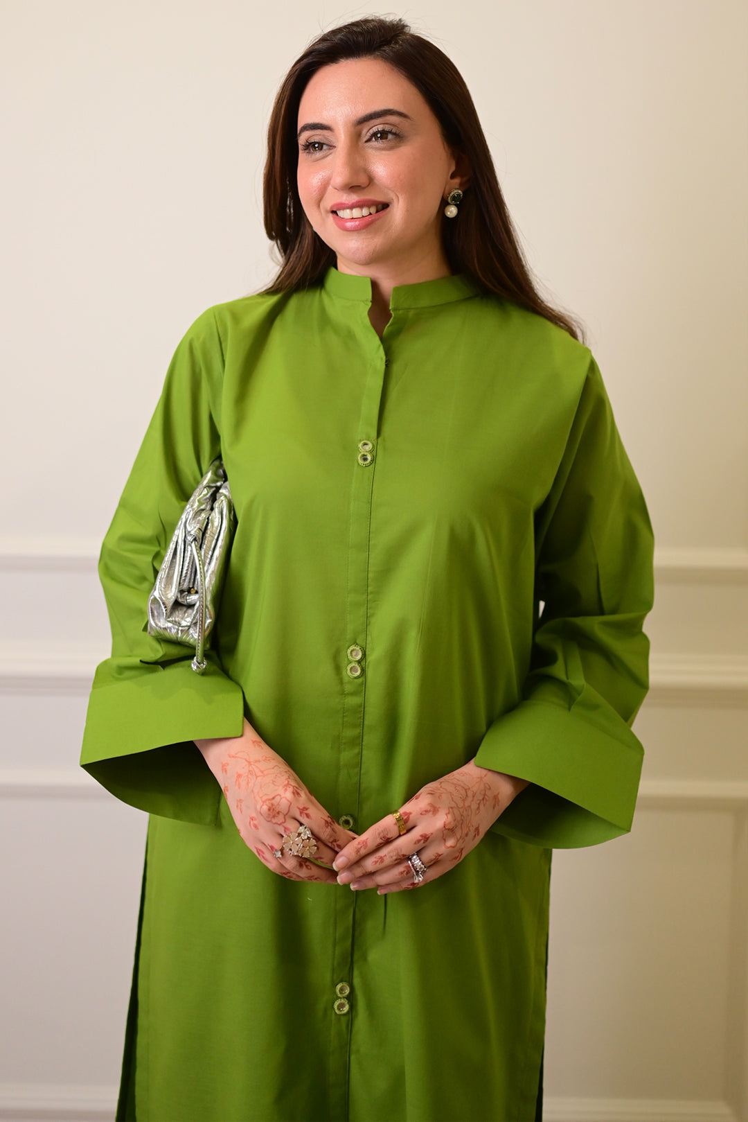 2 Piece - Lawn Suit CT00012 Green