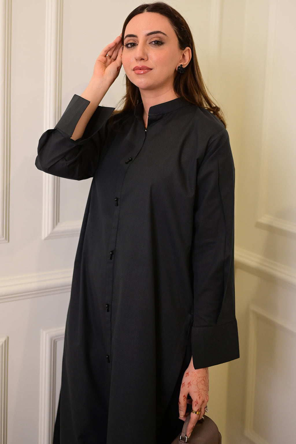 2 Piece - Lawn Suit CT00012 Black