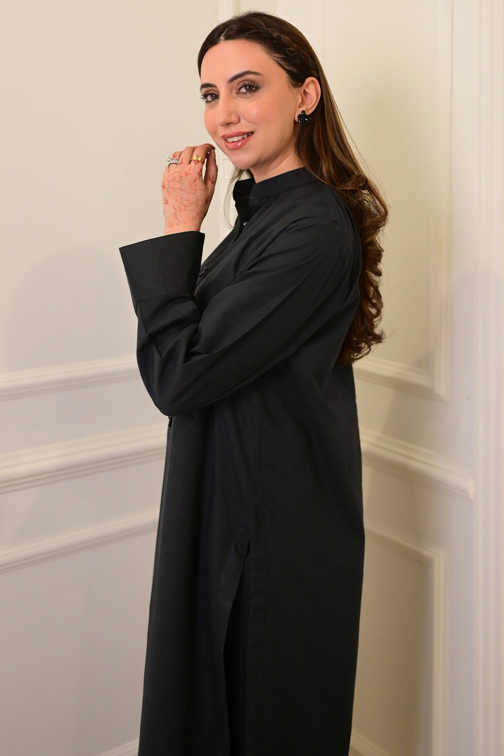 2 Piece - Lawn Suit CT00012 Black