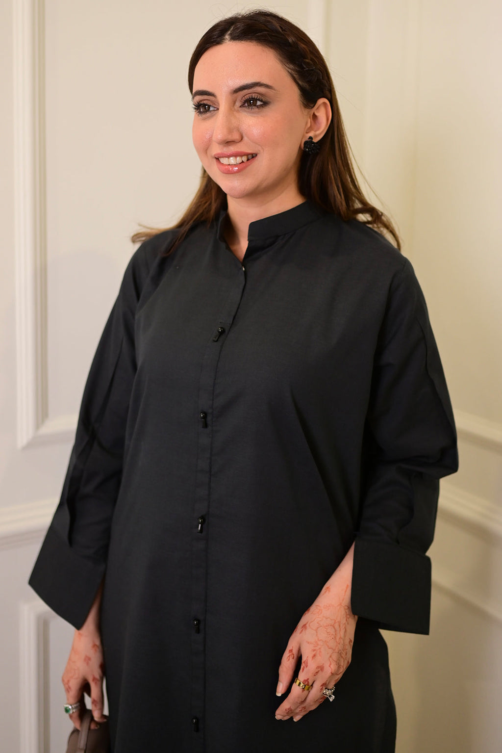 2 Piece - Lawn Suit CT00012 Black