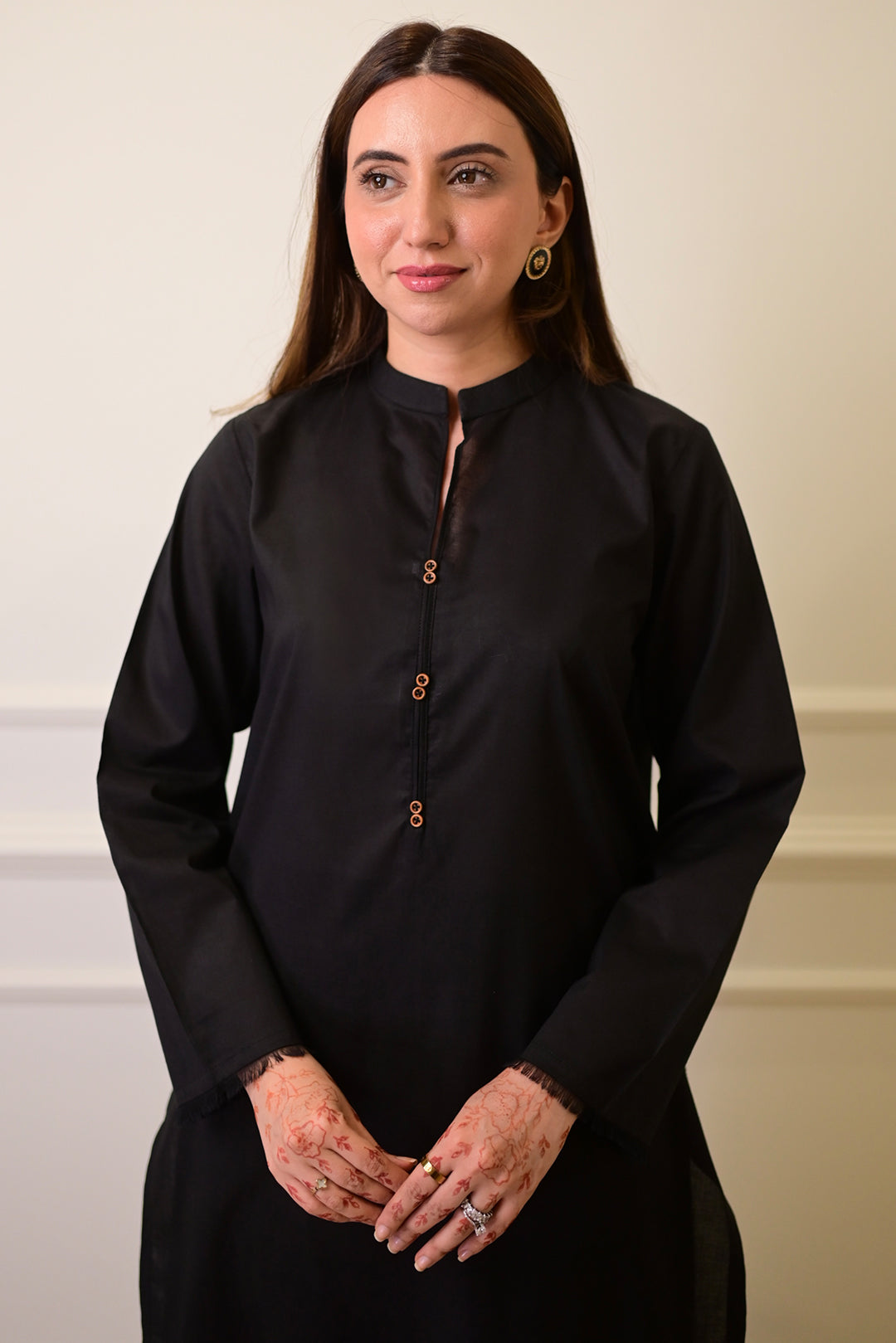 2 Piece - Lawn Suit CT00013 Black