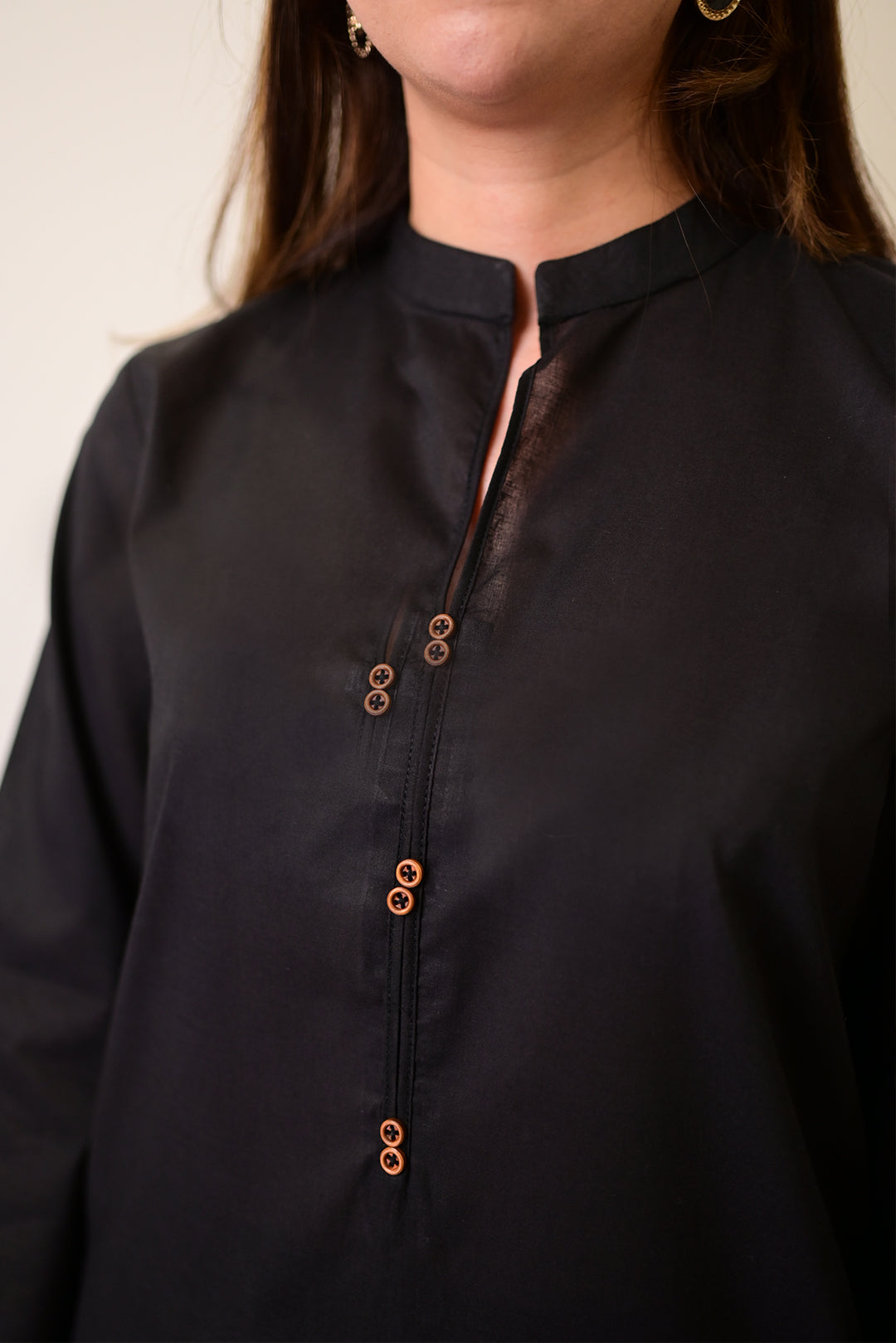 2 Piece - Lawn Suit CT00013 Black