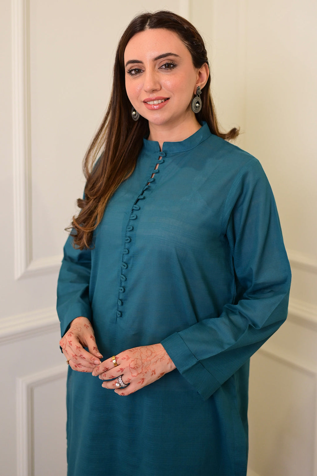 2 Piece - Lawn Suit CT010 Teal