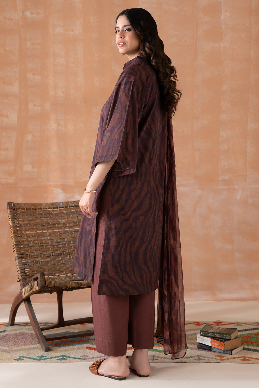 2 Piece - Digital Printed Lawn Suit P1123A