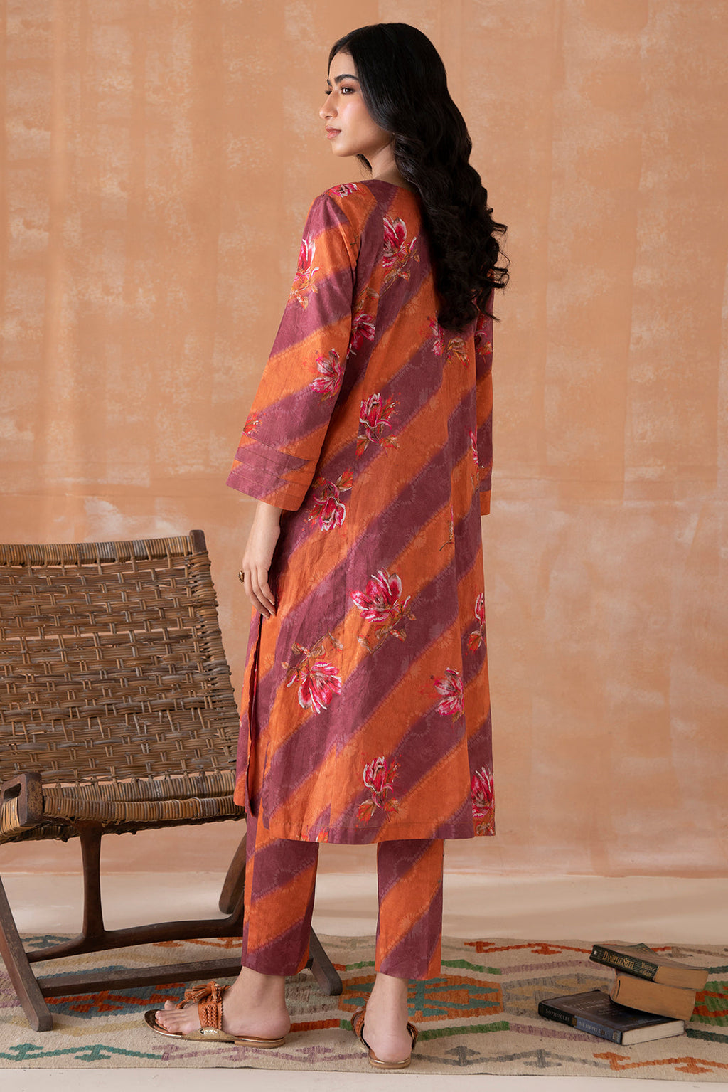 2 Piece - Embroidered Lawn  Suit P1097
