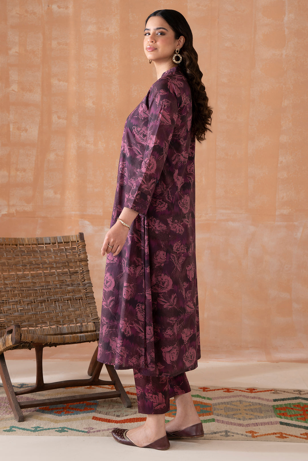2 Piece - Digital Printed Lawn  Suit P1102  (SO)