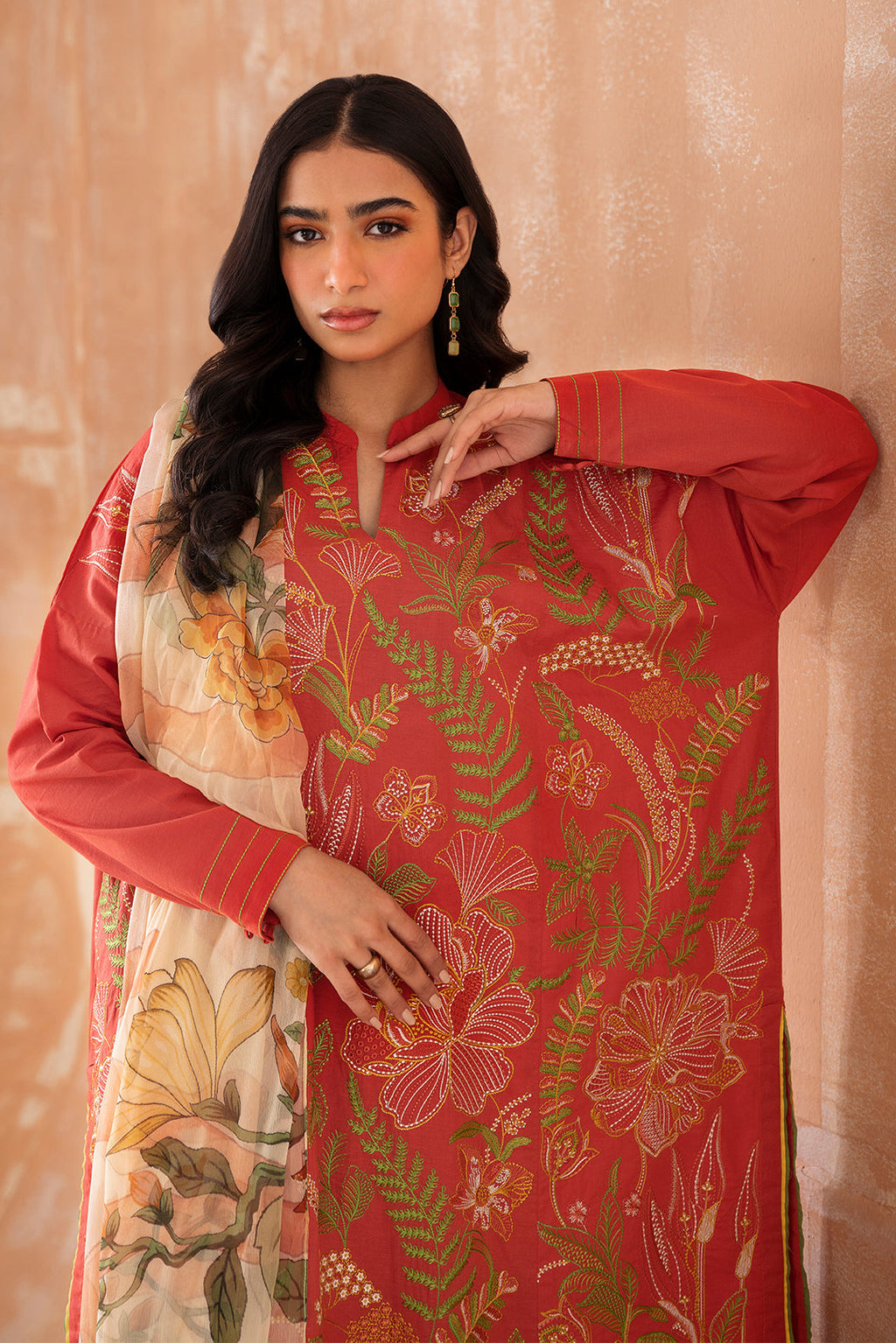 3 Piece - Embroidered Lawn Suit P1061 (SO)