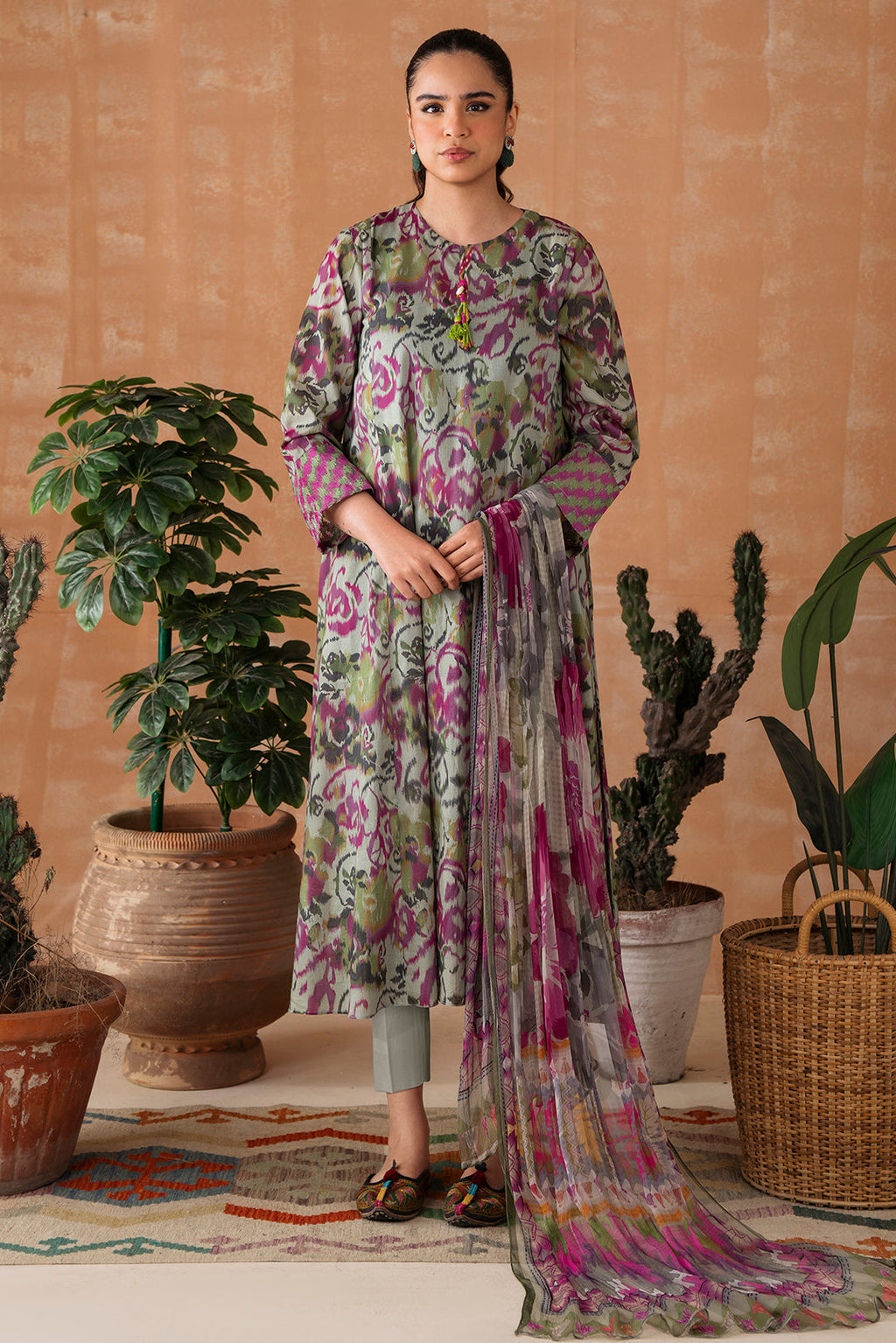 2 Piece - Embroidered Lawn  Suit P1114  (SO)