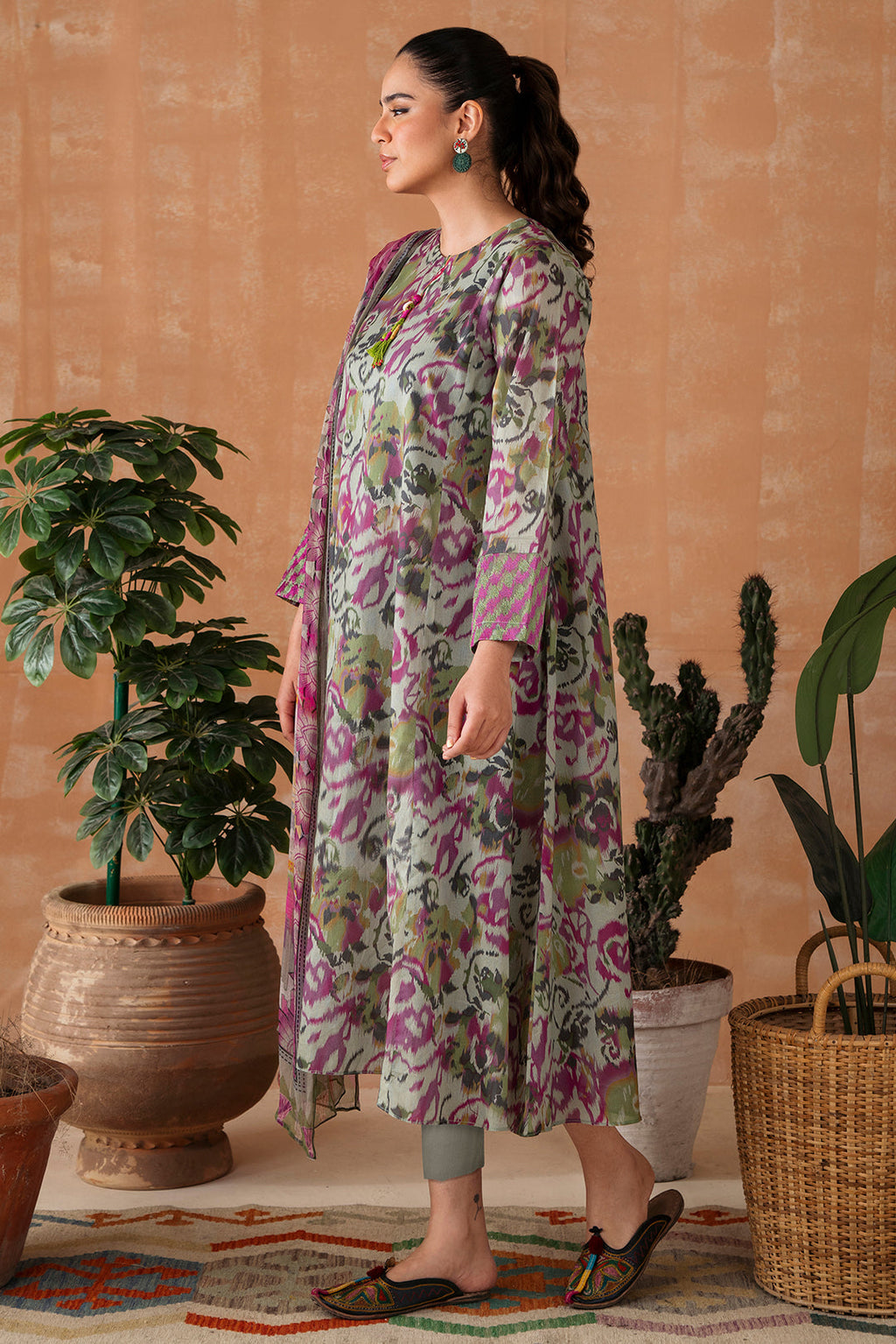 2 Piece - Embroidered Lawn  Suit P1114  (SO)