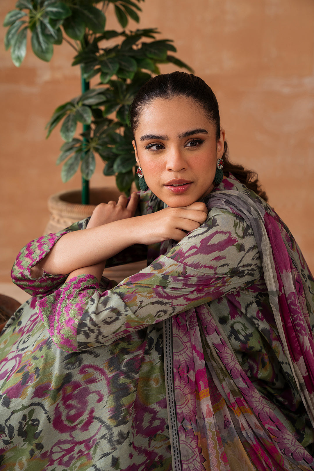 2 Piece - Embroidered Lawn  Suit P1114  (SO)