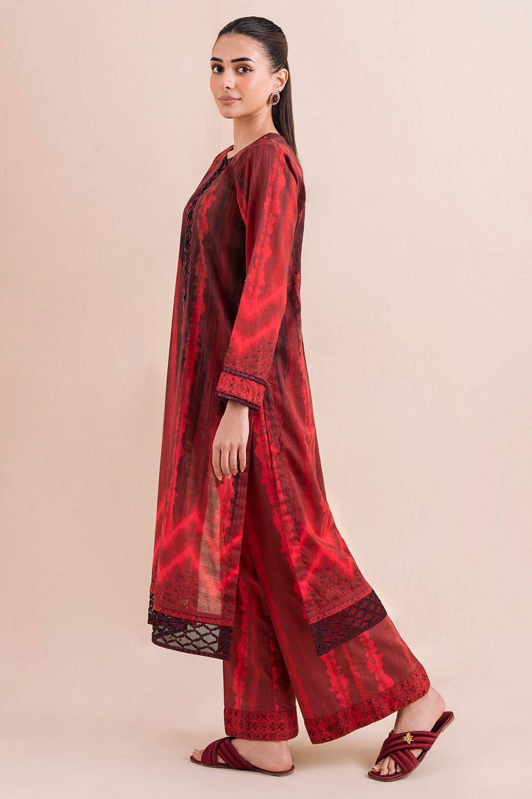 2 Piece - Embroidered Textured Lawn  Suit P1041A   (SO)