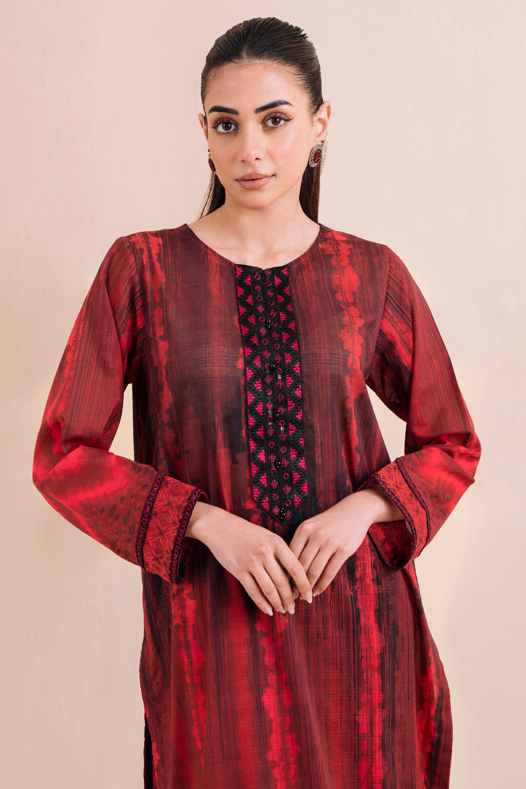2 Piece - Embroidered Textured Lawn  Suit P1041A   (SO)