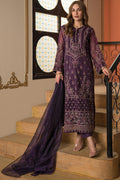 3 Piece - Dyed Embroidered Organza Suit L0594 (SO)
