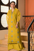 2 Piece - Dyed Embroidered Organza Suit L0786 (SO)
