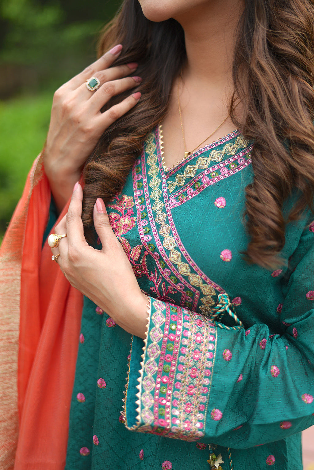 2 Piece - Dyed Embroidered Khaadi Suit L0953 (SO)