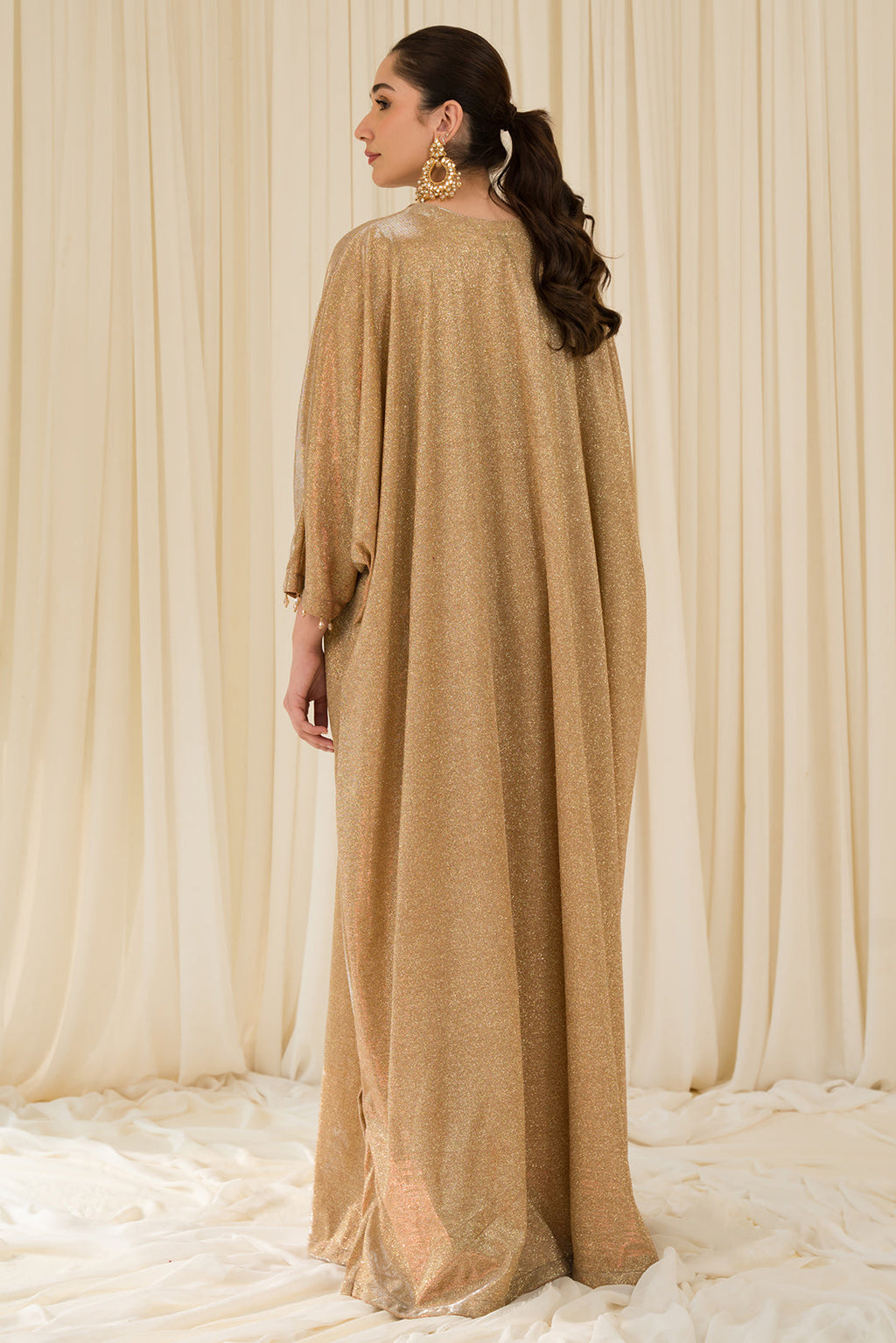 1 Piece - Embroidered Shimmer Jersey Shirt L0954