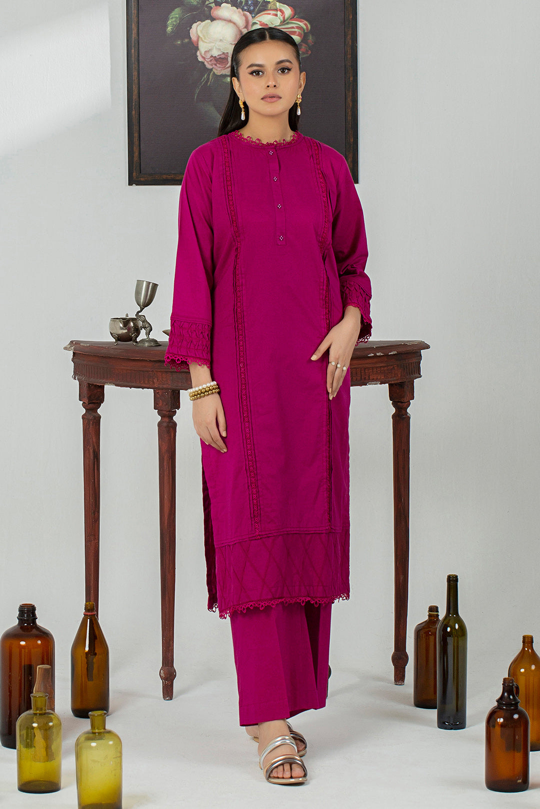 2 Piece - Cotton Suit P001019