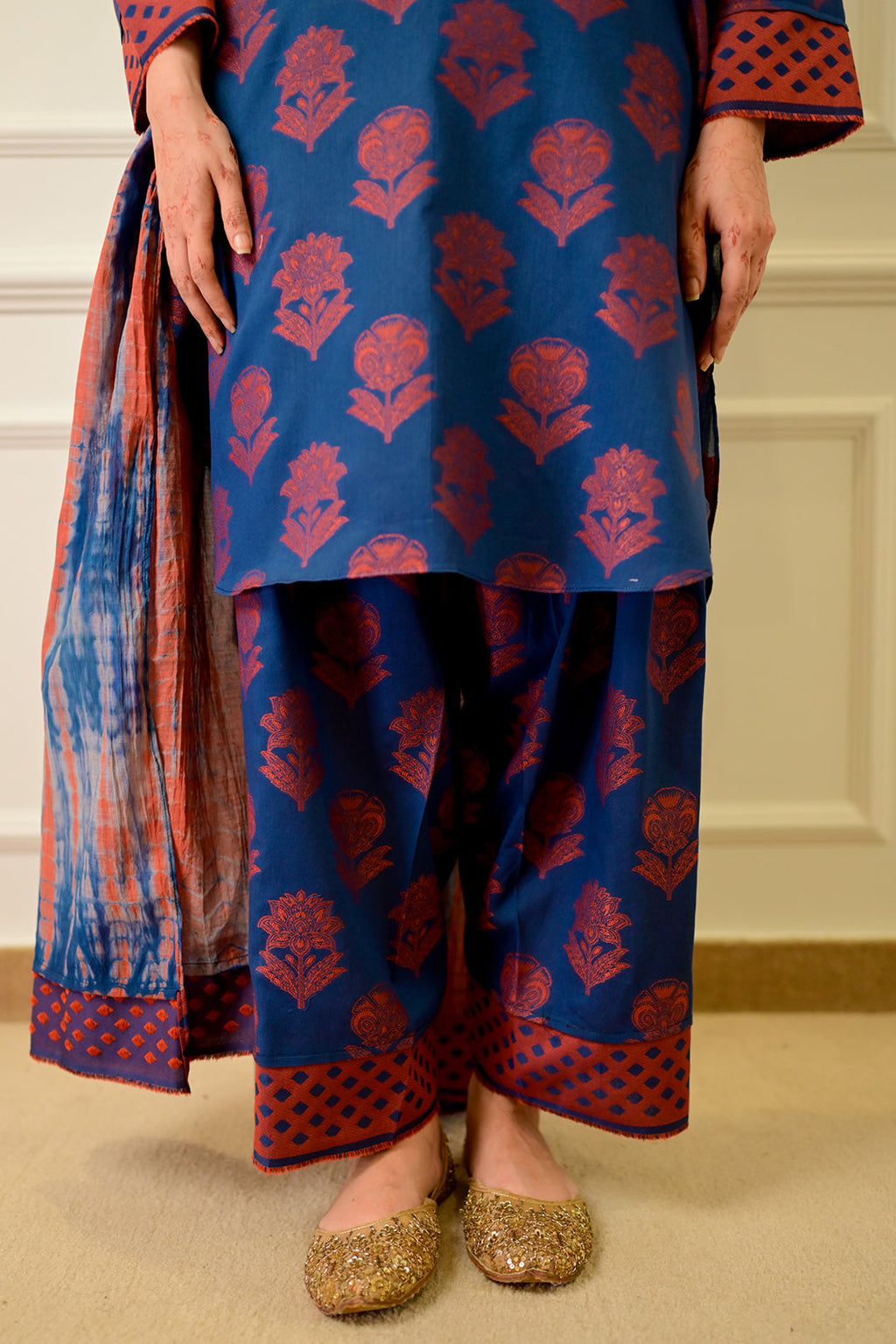 3 Piece - Printed Lawn Suit P001030