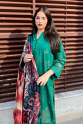 2 Piece - Dyed Embroidered Jacquard Suit P0275