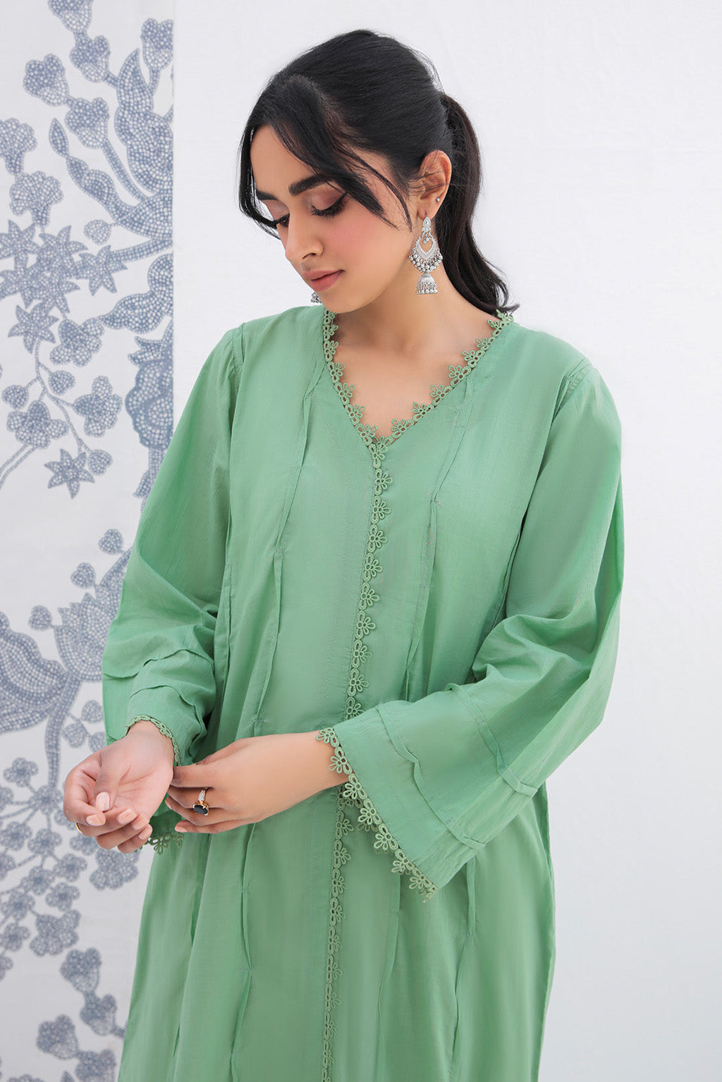 1 Piece - Dyed Lawn Shirt P0487 (SO)
