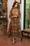 2 Piece - Embroidered Digital Printed Lawn Suit P0624B