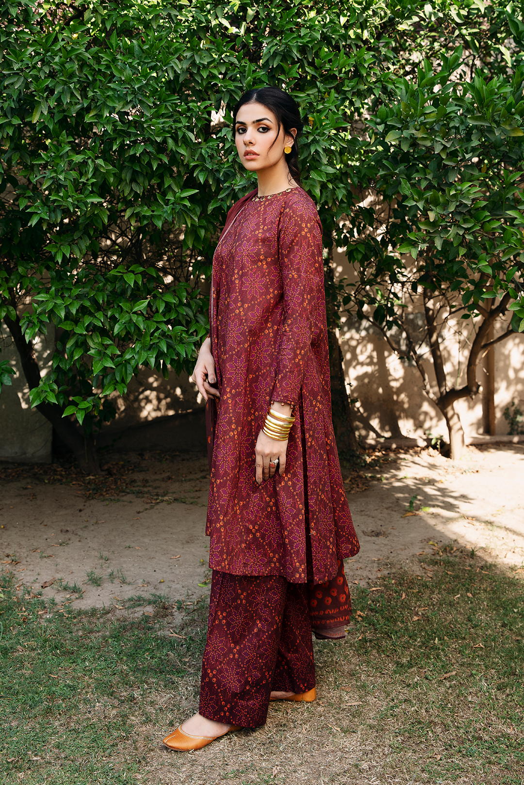 3 Piece - Digital Printed Lawn Suit P1049A