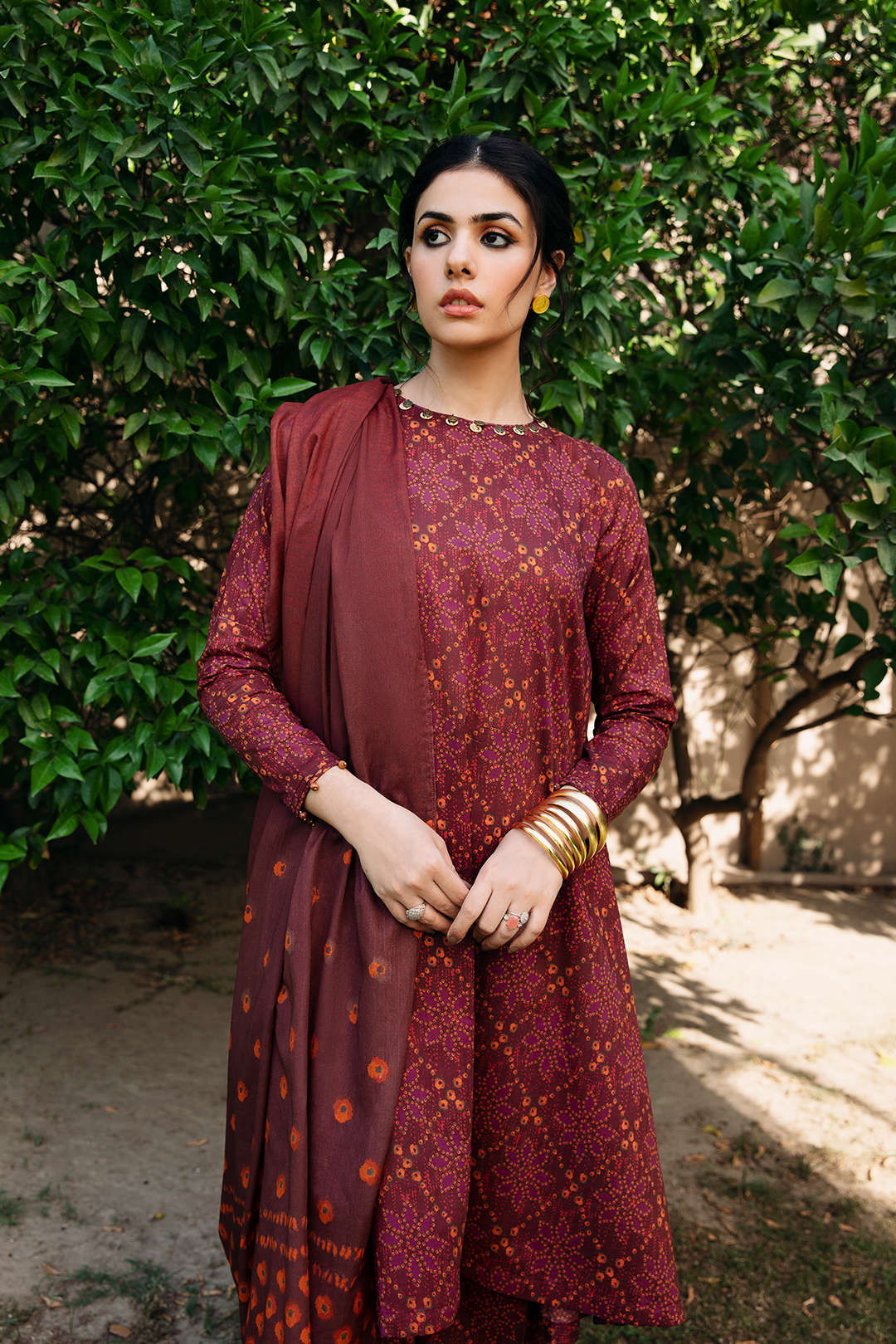 3 Piece - Digital Printed Lawn Suit P1049A