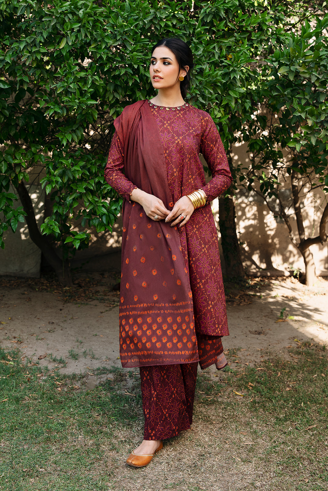 3 Piece - Digital Printed Lawn Suit P1049A