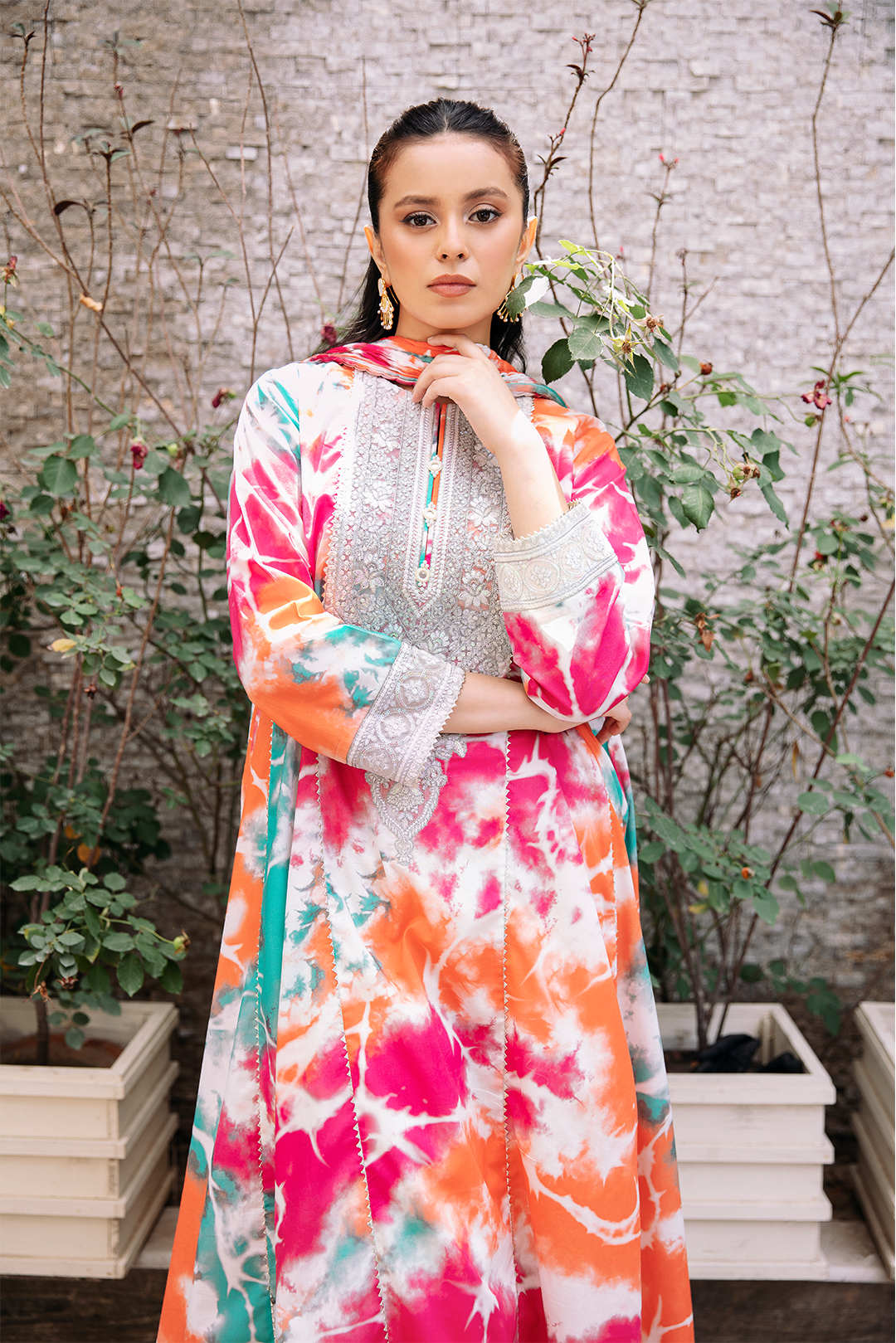 2 Piece - Embroidered Lawn Suit P1092