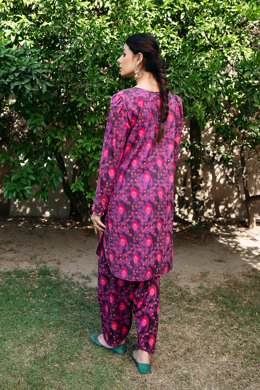 2 Piece - Digital Printed Lawn Suit P001107